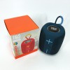 Портативна Bluetooth колонка TG658 8W з RGB підсвічуванням, акумуляторна переносна колонка. Колір: синій
