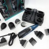 Машинка триммер 4в1 VGR V-172 для стрижки волосся на акумуляторі зарядка USB, електробритва для голови