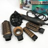 Фен стайлер для укладання та завивки волосся VGR V-491 6 в 1, Professional, 1000 Вт, Фен з насадками