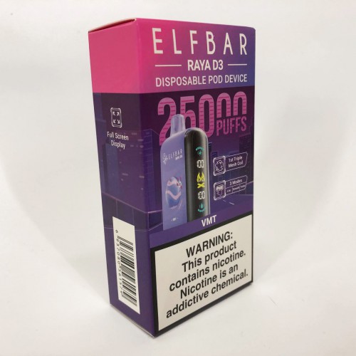 Elf Bar Raya D3 25000. Ягоди (Vimto)