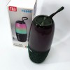 Портативна колонка TG644 5W з RGB підсвічуванням та ремінцем, Бездротова колонка потужна. Колір: зелений