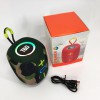 Портативна Bluetooth колонка TG658 8W з RGB підсвічуванням, Гучна блютуз колонка. Колір: камуфляж