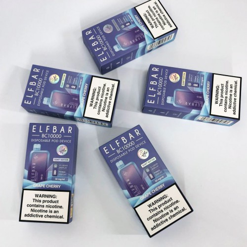Elf Bar BC10000. Виноград Вишня (Grape Cherry)
