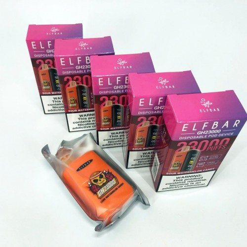 ELF BAR GH 23000 5%. Кислі Кавунові Цукерки (Sour Watermelon Candy)