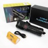 Ліхтар CB-B53-TG, 3х18650, power bank, індикація заряду, Ліхтарик світлодіодний для туриста надпотужний