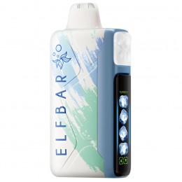 Elf Bar Ice King 30000. Синя Малина (Blue Razz Ice)