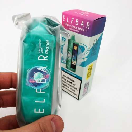ELF BAR Planet 25000. М'ята (Sea Breeze Mint)