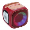 Портативна Bluetooth колонка TG359 7W з RGB підсвічуванням, Гучна блютуз колонка. Колір: червоний