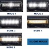 Велофара потужна FY-339B-5LED(white+yellow), Світлові сигнали для велосипеда, Фара led для велосипеда