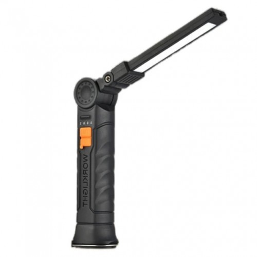 Ліхтар поворотний Worklight G51-LED-COB з магнітом та гаком, Кемпінговий складаний ліхтар