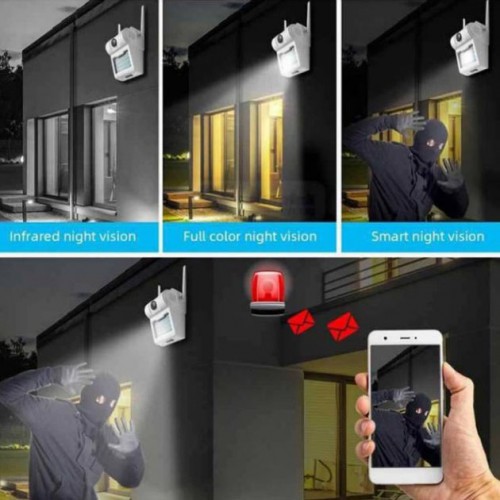 Камера відеоспостереження UKC CAMERA D2 WIFI IP 2.0mp вулична з Led прожектором