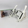 Підставка для ноутбука Multi-Position foldable bracket JC-25 8х22смСтильна підставка. Колір: білий