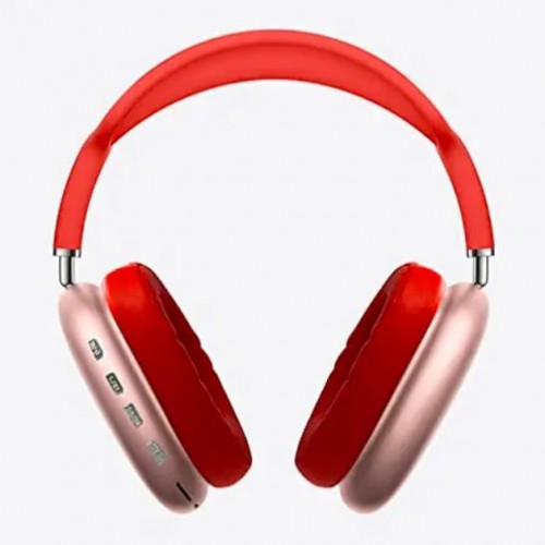 Бездротові навушники Bluetooth P9 STEREO, Бездротові bluetooth earphones. Колір: червоний