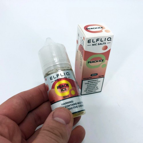 Рідина ELFLIQ 30мл 5%. Персик (Peach Ice)