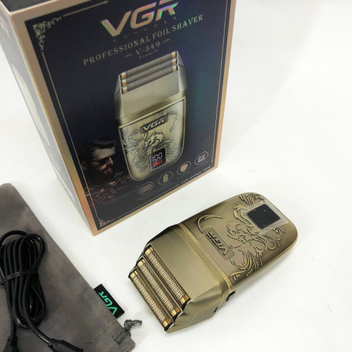 Електробритва VGR V-349 шейвер, потрійне лезо