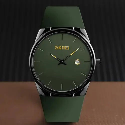 Годинник наручний чоловічий SKMEI 1509AG, чоловічий круглий наручний годинник, Оригінальний чоловічий годинник