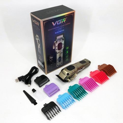 Акумуляторна машинка для стрижки VGR V-027