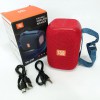 Портативна Bluetooth колонка TG339 5W з RGB підсвічуванням, Гучна блютуз колонка. Колір: червоний