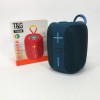 Портативна Bluetooth колонка TG658 8W з RGB підсвічуванням, акумуляторна переносна колонка. Колір: синій