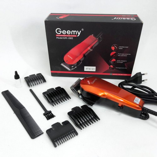 Машинка для стрижки GEMEI GM-1005, машинка для стрижки для дому, машинка для стрижки чоловіча
