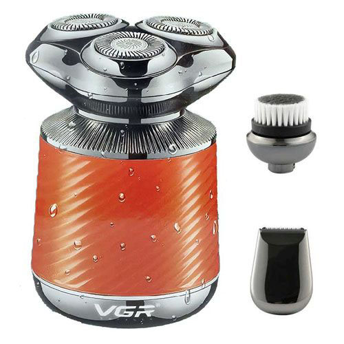 Електробритва VGR V-391. Колір: помаранчевий
