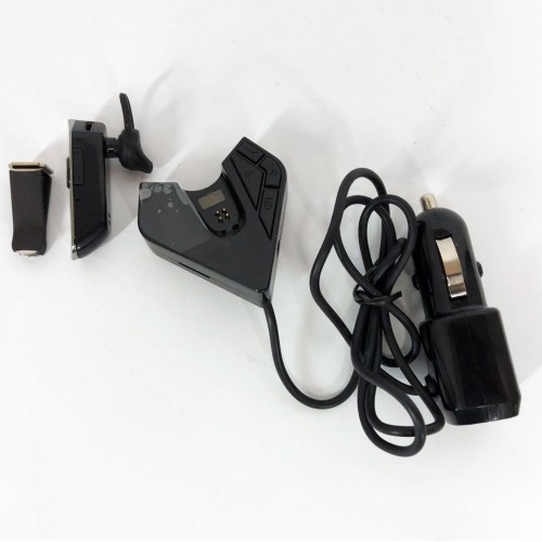 Трансмітер FM V11 BT з Bluetooth гарнітурою модулятор, блютуз фм передавач для автомагнітоли