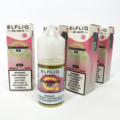 Рідина ELFLIQ 30мл 5%. Полуниця (Strawberry Ice)