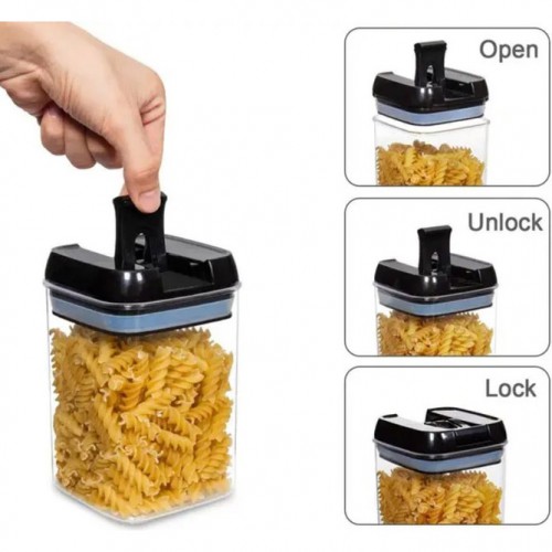 Набір контейнерів для їжі FOOD Storage Container Set на клямках із ущільнювачем із 7 предметів