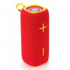 Портативна Bluetooth колонка TG654 8W з підсвічуванням, блютуз колонка для вулиці. Колір: червоний