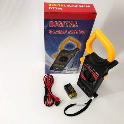 Цифровий мультиметр токові кліщі Digital DT-266 мультитестер тестер вольтметр, Хороший мультиметр