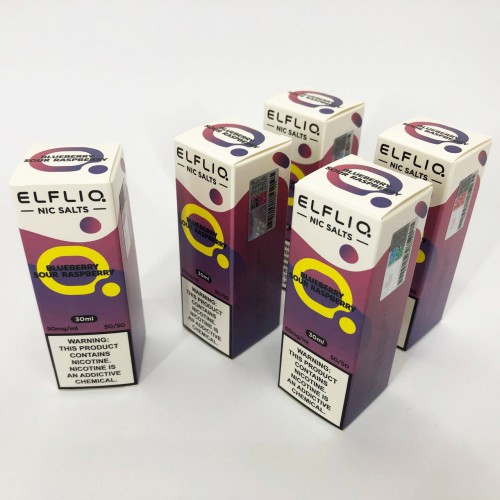 Рідина ELFLIQ 30мл 5%. Чорниця кисла малина (Blueberry Sour Raspberry)