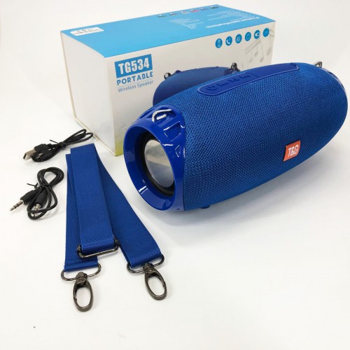 Портативна Bluetooth колонка TG534 SD IPX5 з ремінцем, гучна блютуз колонка. Колір: камуфляж