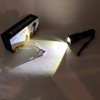 Ліхтар ручний акумуляторний PLD-11-4XPE(RGB), Кишеньковий ліхтар із usb зарядкою, Тактичний ліхтар police