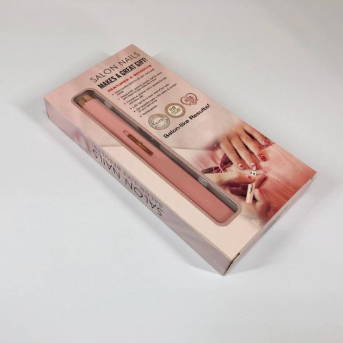 Фрезер для манікюру та педикюру Flawless Salon Nails, ручка фрезер для манікюру. Колір: рожевий