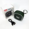 Портативна Bluetooth-колонка TG659 з ремінцем, Бездротова колонка портативна потужна. Колір: зелений
