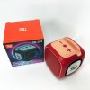 Портативна Bluetooth колонка TG359 7W з RGB підсвічуванням, Гучна блютуз колонка. Колір: червоний