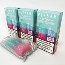 Elf Bar BC5000 5%. Тропічний веселковий вибух (Tropical Rainbow Blast)