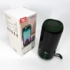 Bluetooth-колонка TG651 з RGB ПІДСВІТКОМ, Bluetooth колонка для гарної музики. Колір: зелений