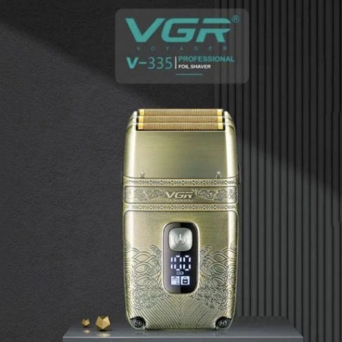 Професійна електробритва Шейвер VGR V-335 Shaver з трьома ножовими блоками, бритва для бороди