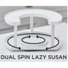 Спецівниця Spice Spinner Two-Tiered Spice Organizer, Поворотна підставка для спецій, Карусель для спецій
