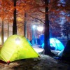 Акумуляторна кемпінгова LED лампа світильник із сонячною панеллю 5 режимів до 8 годин X-Balog BL-2025