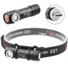 Налобний ліхтар Police BL-2155-XPE + вбудований акумулятор + USB, Потужний акумуляторний ліхтарик налобний