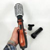 Фен Щітка Gemei Gm-4828 Браш Стайлер гребінець Для Брашинга, Фен щітка 3 в 1, Фен браш Gemei 