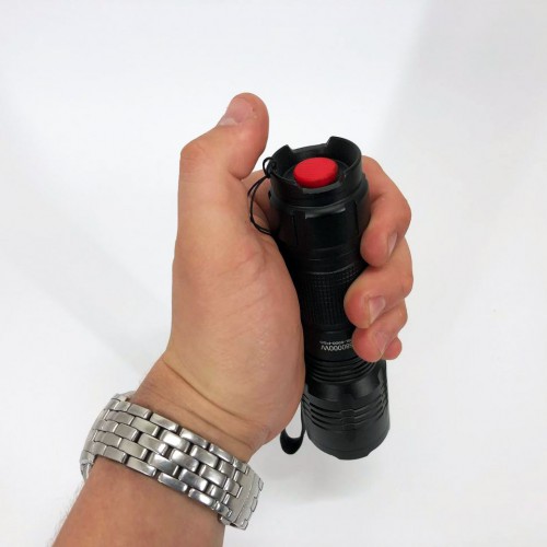 Кишеньковий тактичний ліхтар Bailong BL-8900-P50 акумуляторний ліхтар 12 та 220 Вт, кишеньковий міні ліхтар