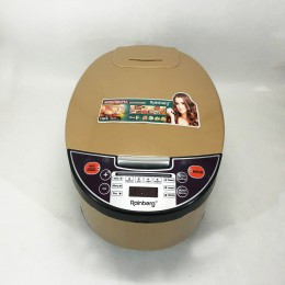 Мультиварка Rainberg RB-6207 З Фритюрницею, 12 Програм, скороварка пароварка мультиварка. Колір бежевий