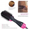 Фен Щітка гребінець 3в1 One step Hair Dryer 1000 Вт 3 режими випрямляч для укладання волосся стайлер з функцією іонізації