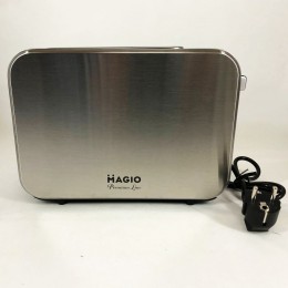 Тостер Magio MG-284 715 Вт, тостер для 2 грінок, електричний горизонтальний тостер, універсальний тостер