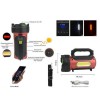 Ліхтар переносний кемпінг T93-LED+COB з функцією PowerBank, повербанк, сонячна батарея