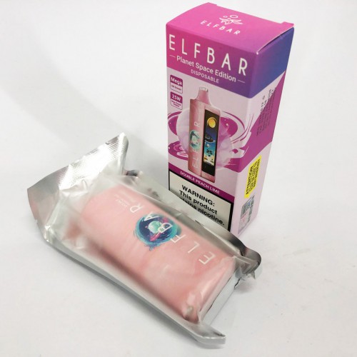 ELF BAR Planet 25000. Персик Лайм (Double Peach Lime)