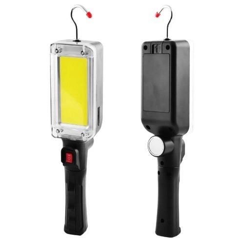 Ліхтар кемпінговий ZJ-8859-COB-3 акумуляторний 18650 х 2, зарядка від micro USB, з магнітом та гачком